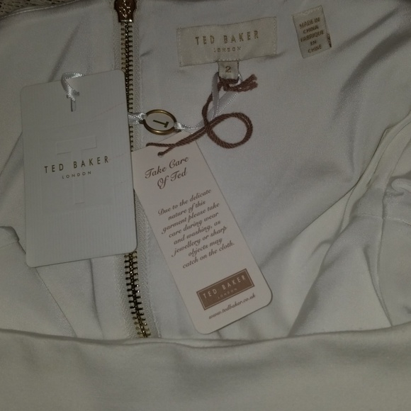 REFLECTION OF CHARACTER ❣️Ted Baker! Absolutely gorgeous dress, size 2 NWT - Picture 8 of 8